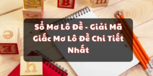 sổ mơ lô đề